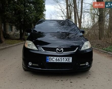Черный Мазда 5, объемом двигателя 1.8 л и пробегом 260 тыс. км за 4500 $, фото 1 на Automoto.ua