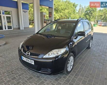 Чорний Мазда 5, об'ємом двигуна 2 л та пробігом 217 тис. км за 6500 $, фото 1 на Automoto.ua