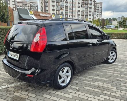 Черный Мазда 5, объемом двигателя 2 л и пробегом 265 тыс. км за 5500 $, фото 1 на Automoto.ua