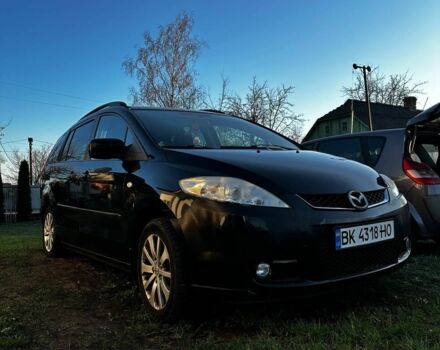 Черный Мазда 5, объемом двигателя 2 л и пробегом 280 тыс. км за 5200 $, фото 1 на Automoto.ua