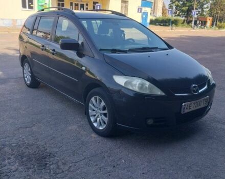 Черный Мазда 5, объемом двигателя 2 л и пробегом 235 тыс. км за 4090 $, фото 1 на Automoto.ua
