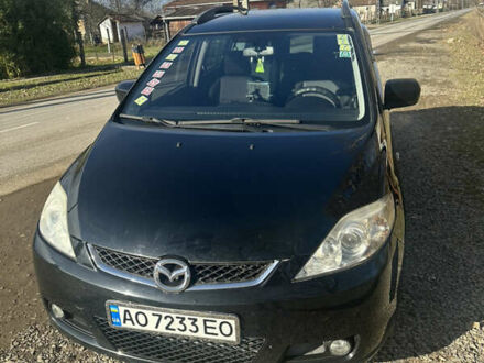 Мазда 5 2006 у Виноградове на Automoto.ua Чорний Мазда 5, об'ємом двигуна 2 л та пробігом 238 тис. км за 5000 $, фото 1 на Automoto.ua