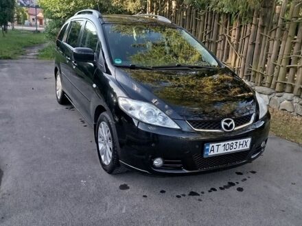 Черный Мазда 5, объемом двигателя 1.8 л и пробегом 318 тыс. км за 3650 $, фото 1 на Automoto.ua