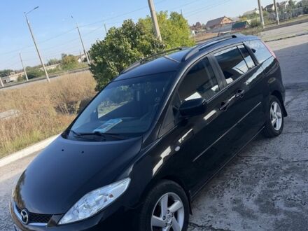 Чорний Мазда 5, об'ємом двигуна 2 л та пробігом 200 тис. км за 5521 $, фото 1 на Automoto.ua