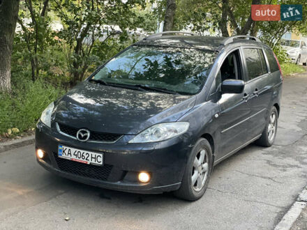 Черный Мазда 5, объемом двигателя 2 л и пробегом 340 тыс. км за 3700 $, фото 1 на Automoto.ua