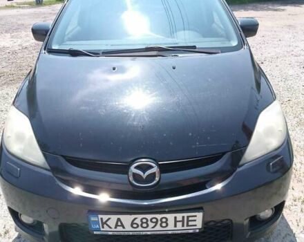 Черный Мазда 5, объемом двигателя 2 л и пробегом 318 тыс. км за 4100 $, фото 1 на Automoto.ua