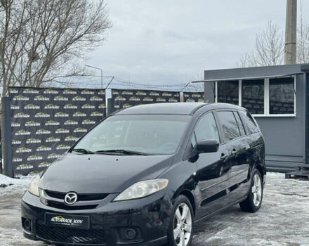 Черный Мазда 5, объемом двигателя 2.26 л и пробегом 196 тыс. км за 4200 $, фото 1 на Automoto.ua