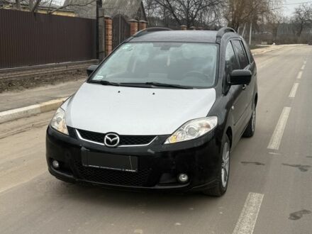 Чорний Мазда 5, об'ємом двигуна 2 л та пробігом 301 тис. км за 2800 $, фото 1 на Automoto.ua