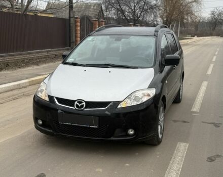 Черный Мазда 5, объемом двигателя 2 л и пробегом 301 тыс. км за 2800 $, фото 1 на Automoto.ua