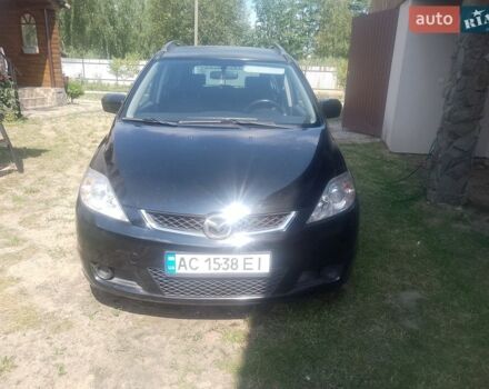 Чорний Мазда 5, об'ємом двигуна 2 л та пробігом 275 тис. км за 4900 $, фото 1 на Automoto.ua