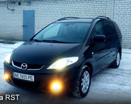 Черный Мазда 5, объемом двигателя 2 л и пробегом 247 тыс. км за 5199 $, фото 1 на Automoto.ua