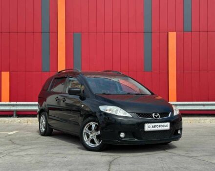 Черный Мазда 5, объемом двигателя 2 л и пробегом 284 тыс. км за 4286 $, фото 1 на Automoto.ua