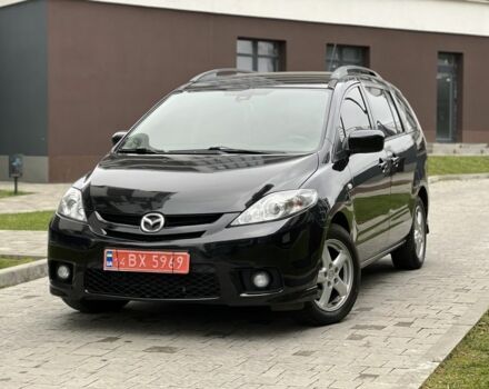 Черный Мазда 5, объемом двигателя 2 л и пробегом 230 тыс. км за 4200 $, фото 1 на Automoto.ua