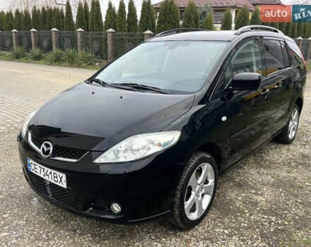 Черный Мазда 5, объемом двигателя 2 л и пробегом 224 тыс. км за 4900 $, фото 1 на Automoto.ua