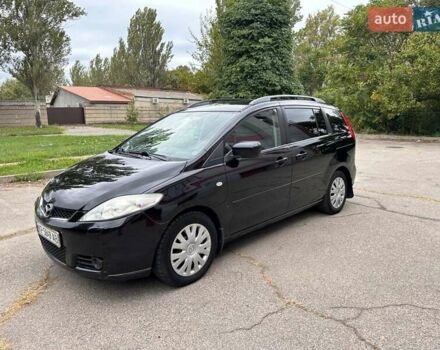 Черный Мазда 5, объемом двигателя 1.8 л и пробегом 209 тыс. км за 5600 $, фото 1 на Automoto.ua