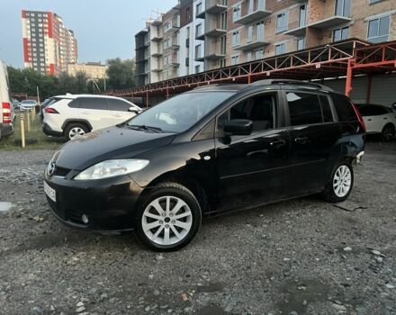 Черный Мазда 5, объемом двигателя 2 л и пробегом 350 тыс. км за 4650 $, фото 1 на Automoto.ua