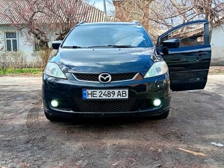 Черный Мазда 5, объемом двигателя 2 л и пробегом 334 тыс. км за 6500 $, фото 1 на Automoto.ua