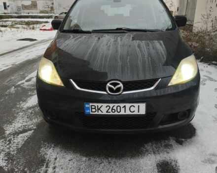 Черный Мазда 5, объемом двигателя 2 л и пробегом 300 тыс. км за 5142 $, фото 1 на Automoto.ua