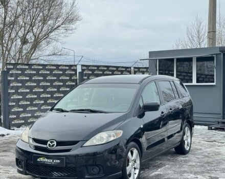 Черный Мазда 5, объемом двигателя 2.2 л и пробегом 196 тыс. км за 4200 $, фото 1 на Automoto.ua