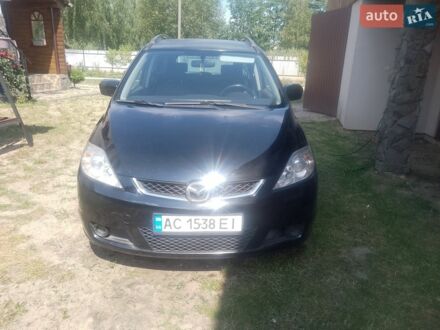 Чорний Мазда 5, об'ємом двигуна 2 л та пробігом 275 тис. км за 4900 $, фото 1 на Automoto.ua