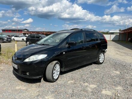 Черный Мазда 5, объемом двигателя 2 л и пробегом 350 тыс. км за 3500 $, фото 1 на Automoto.ua