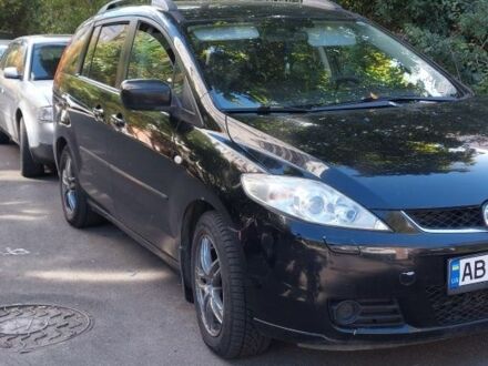 Черный Мазда 5, объемом двигателя 2 л и пробегом 300 тыс. км за 4500 $, фото 1 на Automoto.ua