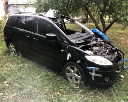 Черный Мазда 5, объемом двигателя 2 л и пробегом 250 тыс. км за 2300 $, фото 1 на Automoto.ua