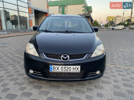 Черный Мазда 5, объемом двигателя 1.8 л и пробегом 248 тыс. км за 5500 $, фото 1 на Automoto.ua