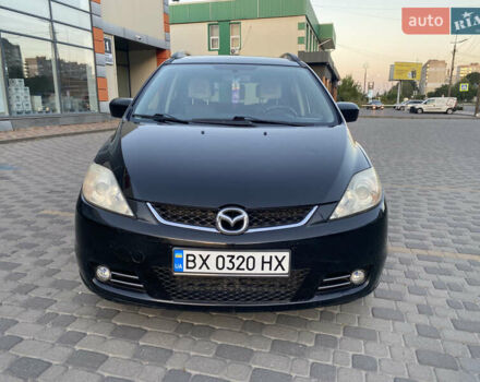 Черный Мазда 5, объемом двигателя 1.8 л и пробегом 248 тыс. км за 5500 $, фото 1 на Automoto.ua