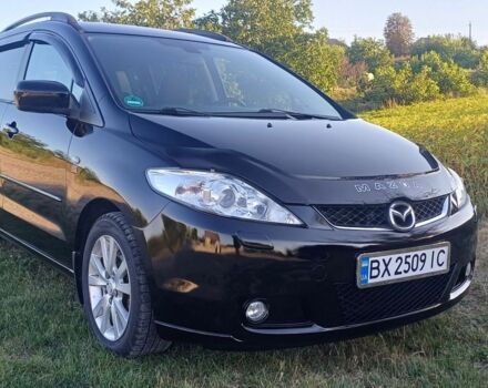 Черный Мазда 5, объемом двигателя 2 л и пробегом 276 тыс. км за 4550 $, фото 1 на Automoto.ua