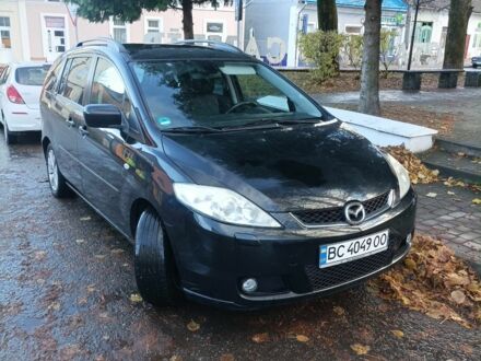 Черный Мазда 5, объемом двигателя 2 л и пробегом 290 тыс. км за 4501 $, фото 1 на Automoto.ua