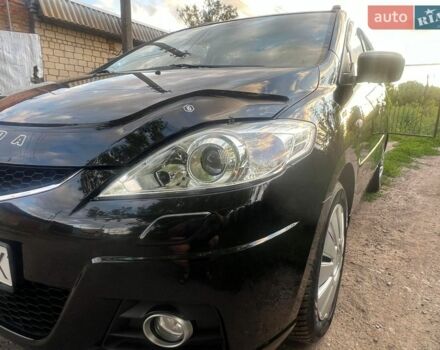 Чорний Мазда 5, об'ємом двигуна 2 л та пробігом 188 тис. км за 6500 $, фото 1 на Automoto.ua