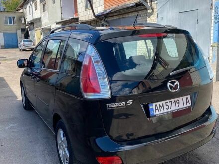 Чорний Мазда 5, об'ємом двигуна 2 л та пробігом 273 тис. км за 6800 $, фото 1 на Automoto.ua