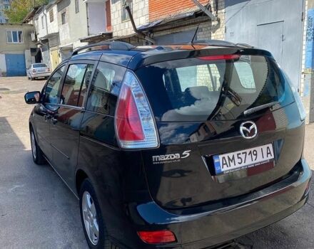 Черный Мазда 5, объемом двигателя 2 л и пробегом 273 тыс. км за 6800 $, фото 1 на Automoto.ua