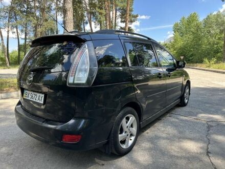Черный Мазда 5, объемом двигателя 2 л и пробегом 270 тыс. км за 3650 $, фото 1 на Automoto.ua