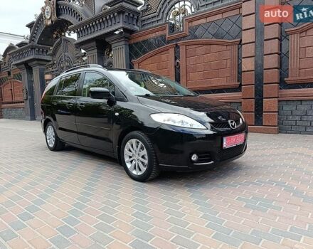 Черный Мазда 5, объемом двигателя 1.8 л и пробегом 167 тыс. км за 6399 $, фото 1 на Automoto.ua