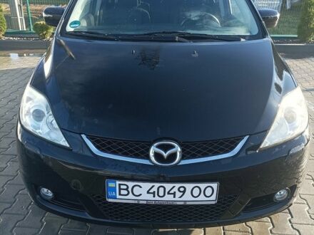 Черный Мазда 5, объемом двигателя 2 л и пробегом 290 тыс. км за 4500 $, фото 1 на Automoto.ua