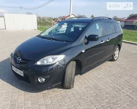 Черный Мазда 5, объемом двигателя 2 л и пробегом 309 тыс. км за 5000 $, фото 1 на Automoto.ua