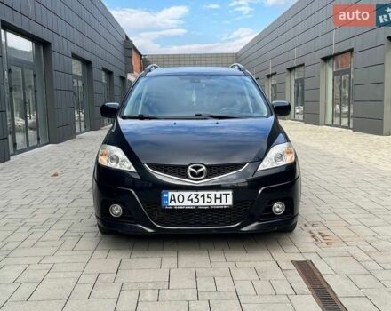 Черный Мазда 5, объемом двигателя 2 л и пробегом 248 тыс. км за 6800 $, фото 1 на Automoto.ua