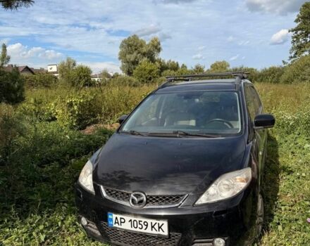 Черный Мазда 5, объемом двигателя 2 л и пробегом 280 тыс. км за 2505 $, фото 1 на Automoto.ua