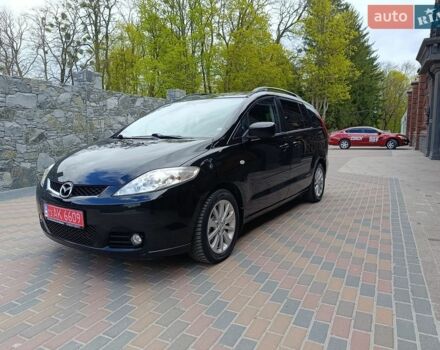 Черный Мазда 5, объемом двигателя 1.8 л и пробегом 167 тыс. км за 5799 $, фото 1 на Automoto.ua