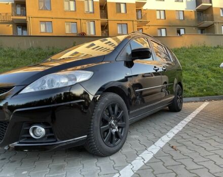 Черный Мазда 5, объемом двигателя 2 л и пробегом 325 тыс. км за 6200 $, фото 1 на Automoto.ua