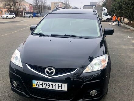 Чорний Мазда 5, об'ємом двигуна 2 л та пробігом 200 тис. км за 6500 $, фото 1 на Automoto.ua