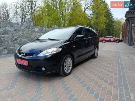 Черный Мазда 5, объемом двигателя 1.8 л и пробегом 167 тыс. км за 5999 $, фото 1 на Automoto.ua