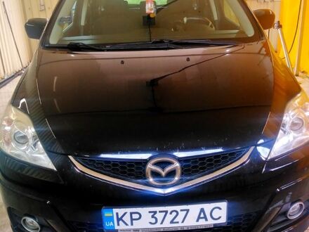 Черный Мазда 5, объемом двигателя 1.8 л и пробегом 200 тыс. км за 6900 $, фото 1 на Automoto.ua
