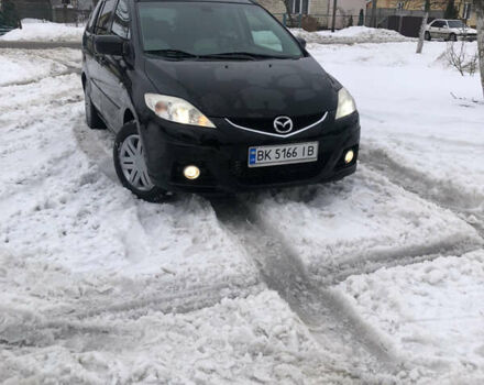 Чорний Мазда 5, об'ємом двигуна 2 л та пробігом 250 тис. км за 5900 $, фото 1 на Automoto.ua