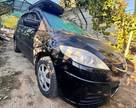 Черный Мазда 5, объемом двигателя 2 л и пробегом 274 тыс. км за 5900 $, фото 1 на Automoto.ua