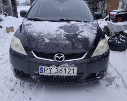 Чорний Мазда 5, об'ємом двигуна 2 л та пробігом 294 тис. км за 1600 $, фото 1 на Automoto.ua