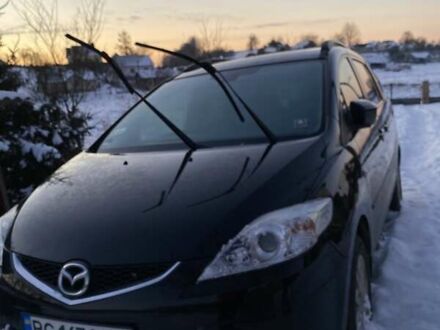 Черный Мазда 5, объемом двигателя 1.8 л и пробегом 173 тыс. км за 8500 $, фото 1 на Automoto.ua