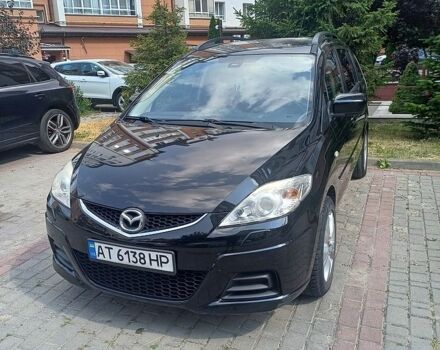 Черный Мазда 5, объемом двигателя 2 л и пробегом 93 тыс. км за 6700 $, фото 1 на Automoto.ua
